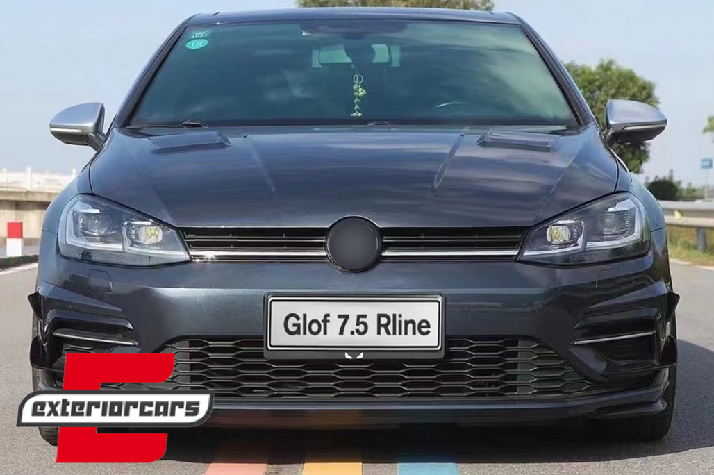 Prednji flapovi (carbon look) / VW Golf 7.5 5G R Hatchback (2017-2020) - Slika 13