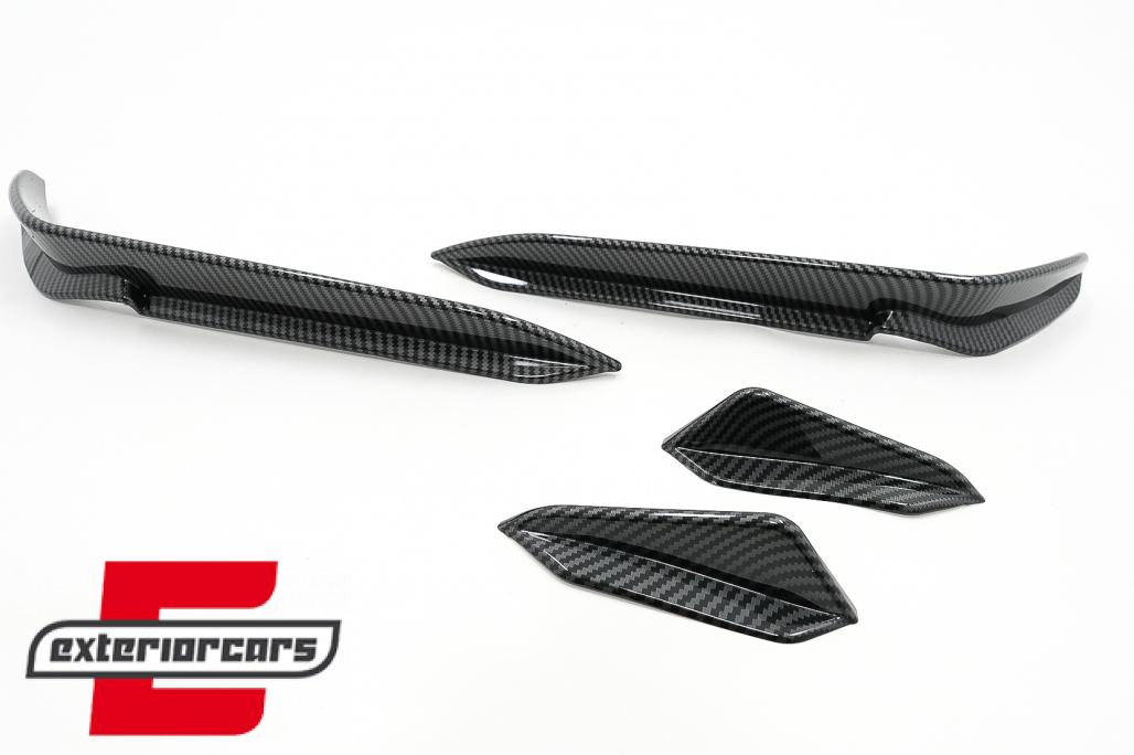 Prednji flapovi (carbon look) / VW Golf 7.5 5G R Hatchback (2017-2020) - Slika 5