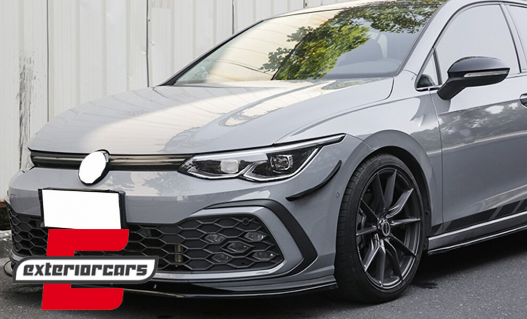 Prednji flapovi (carbon look) / VW Golf 8 Mk8 MQB GTI R-Line (2020-) - Slika 10