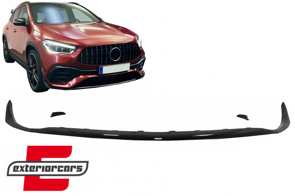 Prednji nastavak branika (piano crna) / Mercedes GLA H247 Sport Line (2020-)