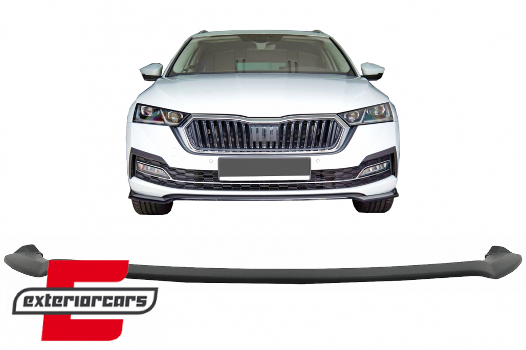 Prednji nastavak branika (crna) / Skoda Octavia MK4 (2020-)