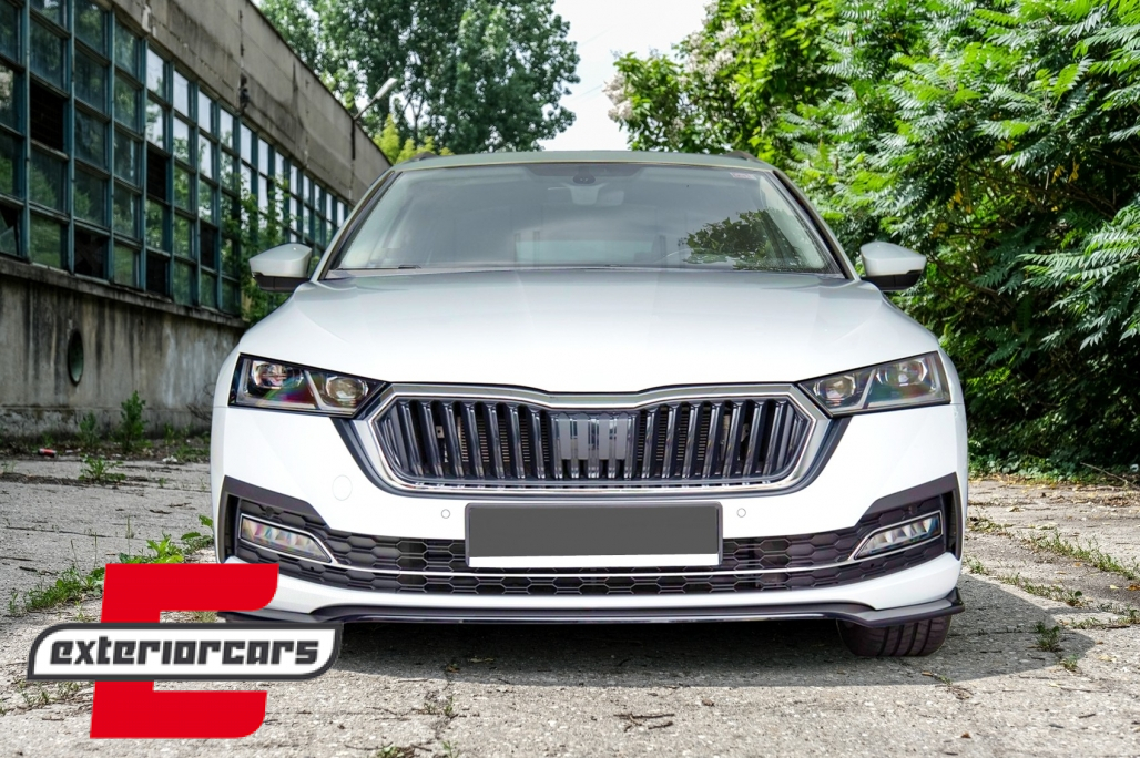 Prednji nastavak branika (crna) / Skoda Octavia MK4 (2020-) - Slika 11