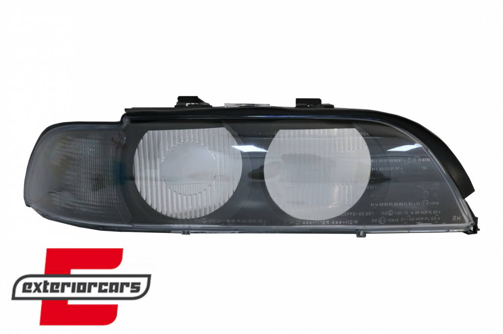 Staklo fara (smoke) (desna strana) / BMW serije 5 E39 (1995-2000)