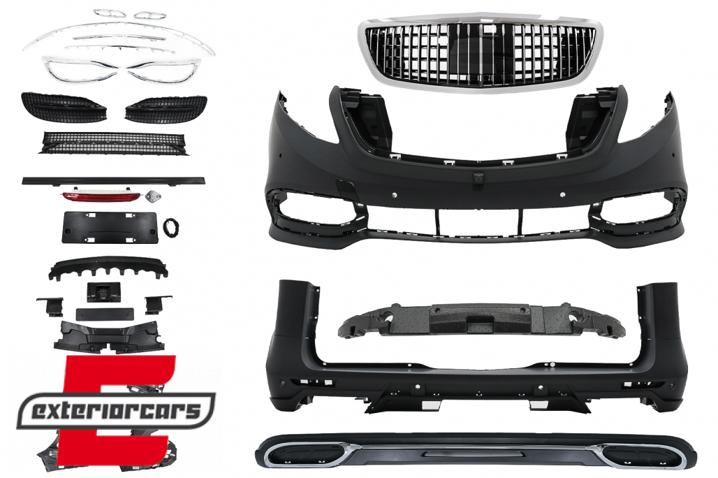 Bodykit za pretvorbu u 2020 dizajn / Mercedes V-klasa W447 (2014-03.2019) - Slika 36