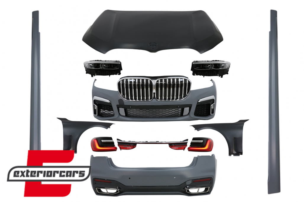 Bodykit pretvorba u G12 LCI 2020 dizajn / BMW serije 7 G12 (2015-2019)