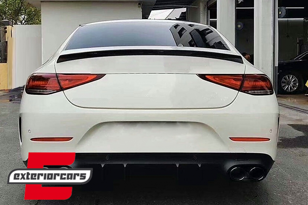 Lip bunkera AMG dizajn (piano crna) / Mercedes CLS C257 (2018-2023) - Slika 9