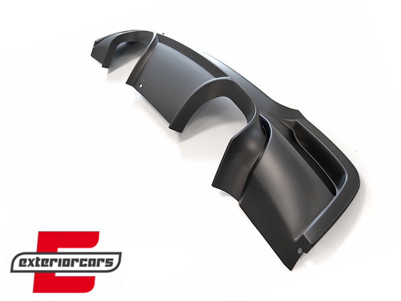 Difuzor zraka Sport dizajn (mat crna) / BMW serije 3 E92 Coupe E93 Cabrio (2006-2013) - Slika 2