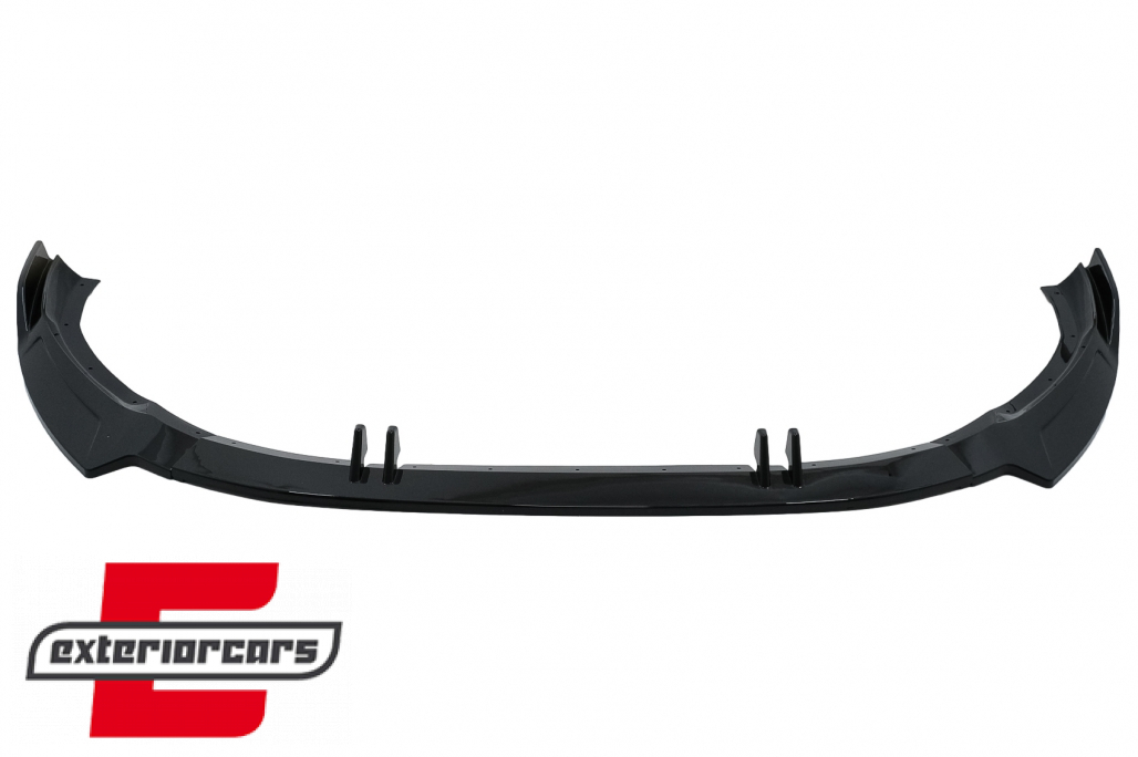 Prednji nastavak branika (piano crna) / Audi A4 B9 Facelift S-Line (2020-) - Slika 2