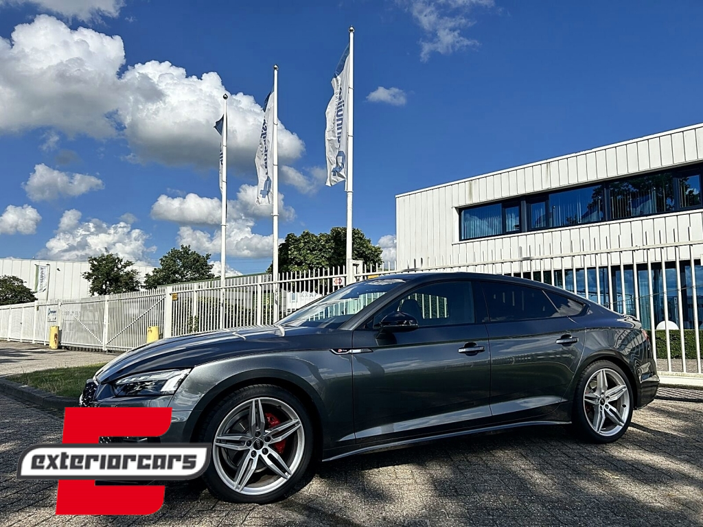 Prednji nastavak branika (piano crna) / Audi A5 F5 Facelift S-Line (2020-2023) - Slika 13