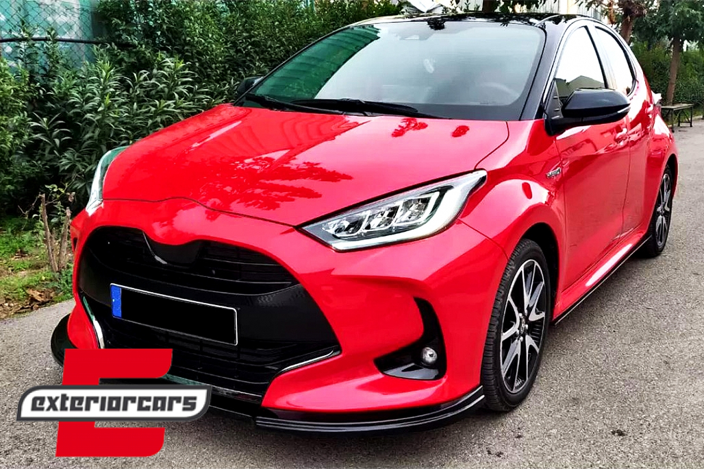 Prednji nastavak branika (piano crna) / Toyota Yaris MK4 XP210 (2020-) - Slika 6