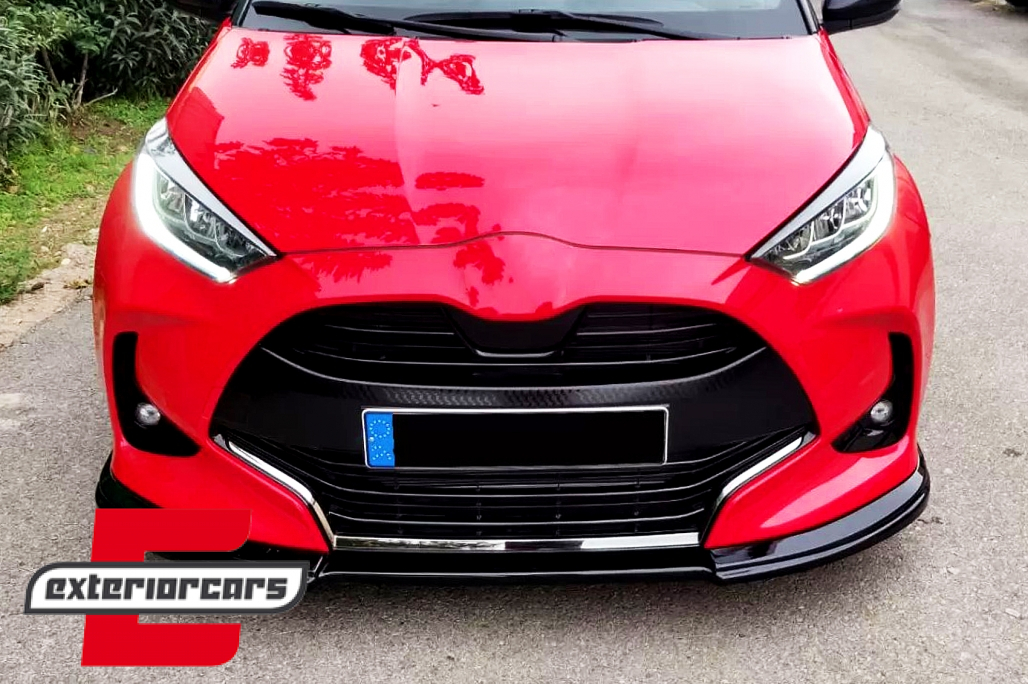 Prednji nastavak branika (piano crna) / Toyota Yaris MK4 XP210 (2020-) - Slika 7