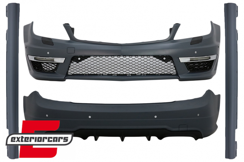 Bodykit C63 AMG Facelift dizajn / Mercedes C-klasa W204 (2007-2015)