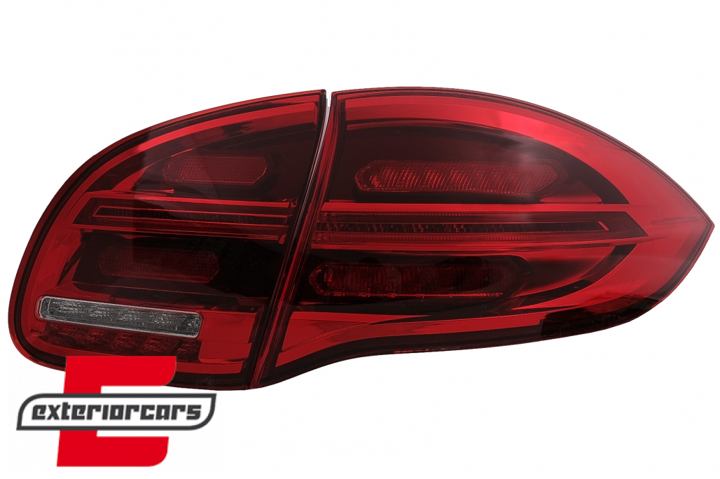 Full LED stražnja svjetla (crvena/kristal) / Porsche Cayenne 958 (2010-2014) - Slika 2