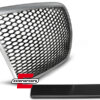 Prednja maska RS6 dizajn (crna/srebrna) / Audi A6 4F 4F2 C6 (2004-2011)
