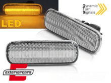 Žmigavci u retrovizoru LED (bijela) / Citroen C4 (2004-2011)