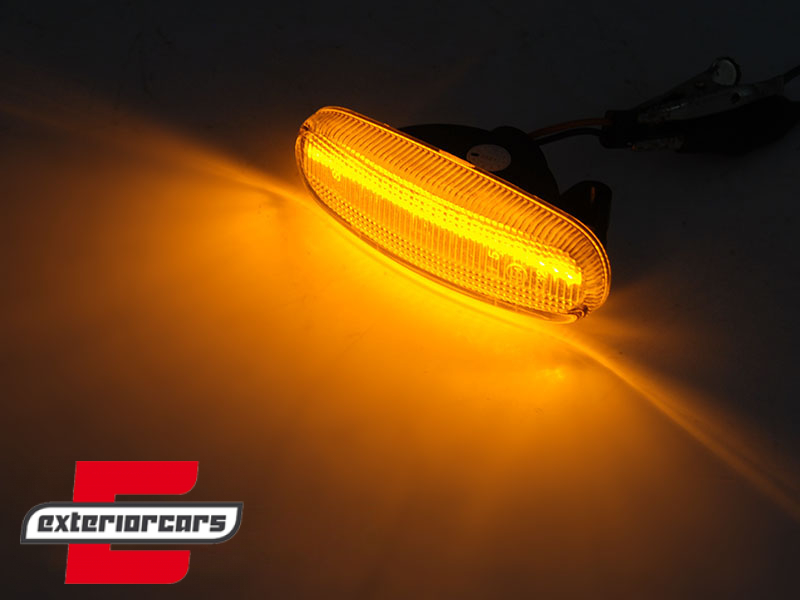 Bočni žmigavci LED SEQ (smoke) / FIAT Doblo Fiorino Punto Idea Linea Multipla Panda Qubo Stilo - Slika 3