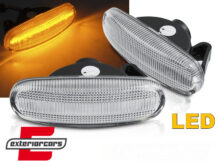 Bočni žmigavci LED SEQ (bijela) / FIAT Doblo Fiorino Punto Idea Linea Multipla Panda Qubo Stilo