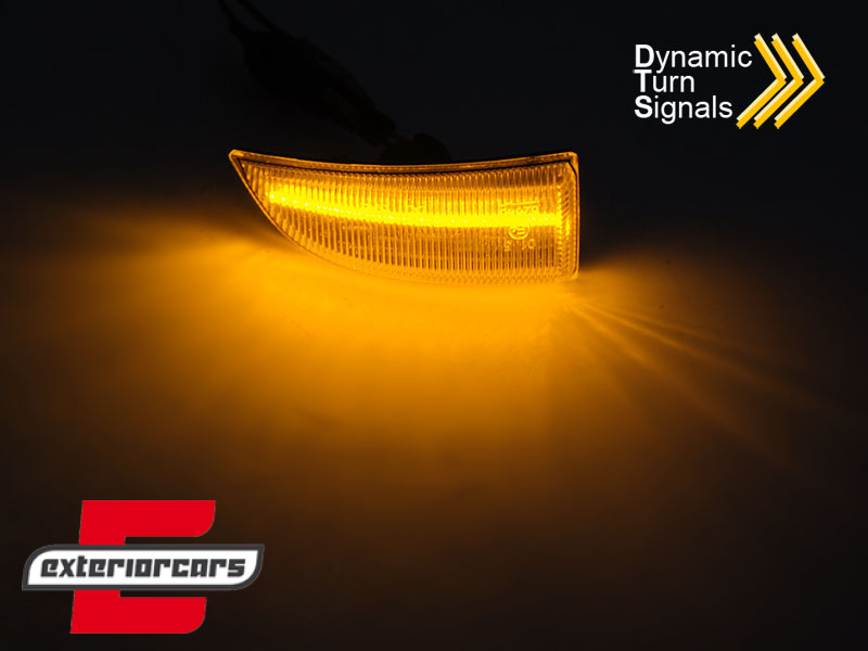 Žmigavci u retrovizoru LED SEQ (smoke) / Renault Grand Scenic III (2009-2015) Megane MK3 (2008-2016) Fluence (2009-2015) - Slika 2