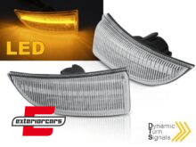 Žmigavci u retrovizoru LED SEQ (bijela) / Renault Grand Scenic III (2009-2015) Megane MK3 (2008-2016) Fluence (2009-2015)