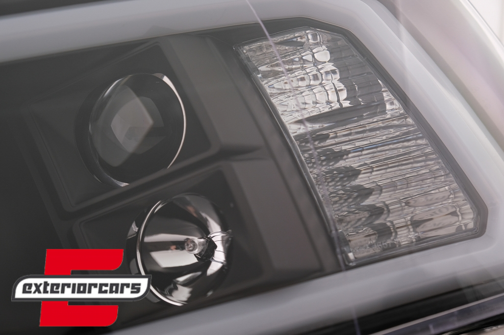 Prednja svjetla LED TubeLight (crna) / Dodge RAM (2009-2018) - Slika 13