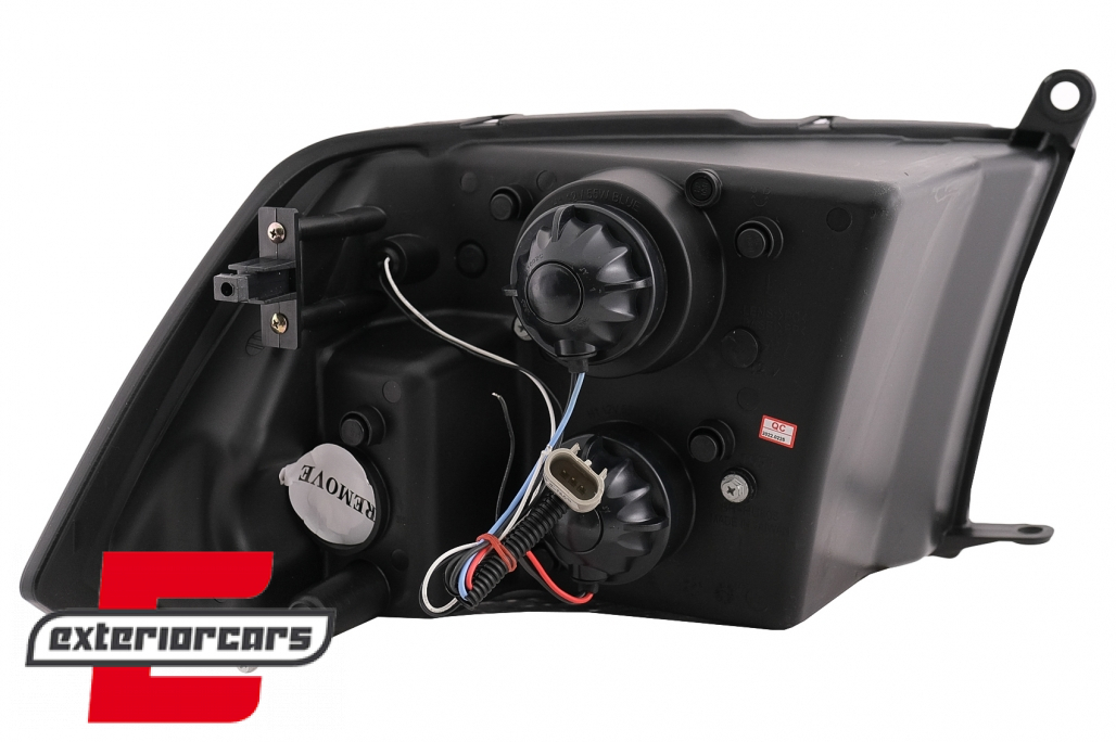 Prednja svjetla LED TubeLight (crna) / Dodge RAM (2009-2018) - Slika 15