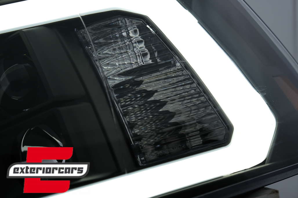 Prednja svjetla LED TubeLight (crna) / Dodge RAM (2009-2018) - Slika 4