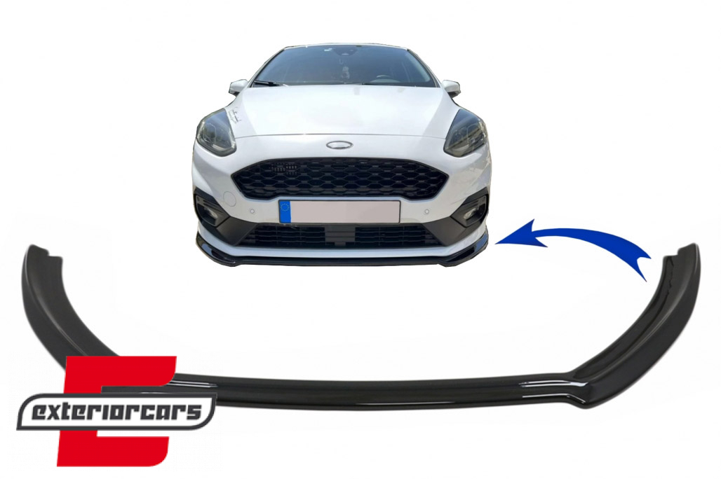 Prednji nastavak branika ST line dizajn (piano crna) / Ford Fiesta Mk8 ST / ST-Line (2017-2021)