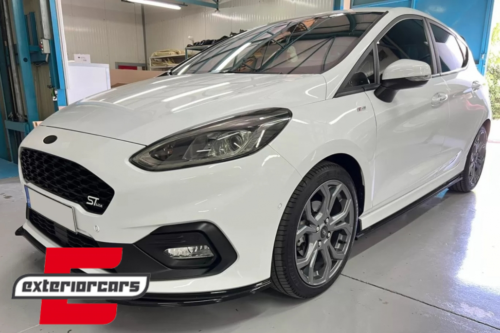 Nastavci pragova ST line dizajn (piano crna) / Ford Fiesta Mk8 ST / ST-Line (2017-2021) - Slika 10