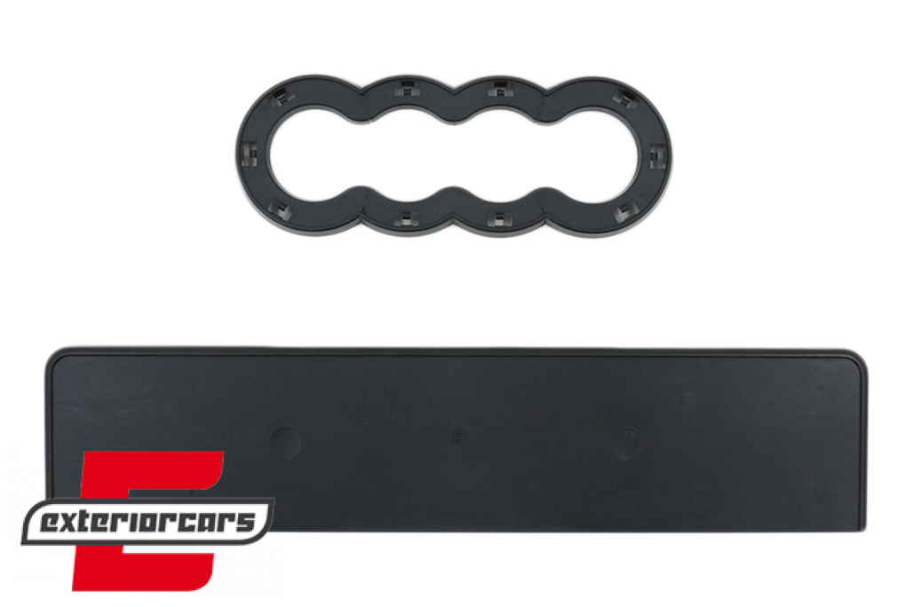 Prednja maska RS6 dizajn (crna/srebrna) / Audi A6 4F 4F2 C6 (2004-2011) - Slika 6