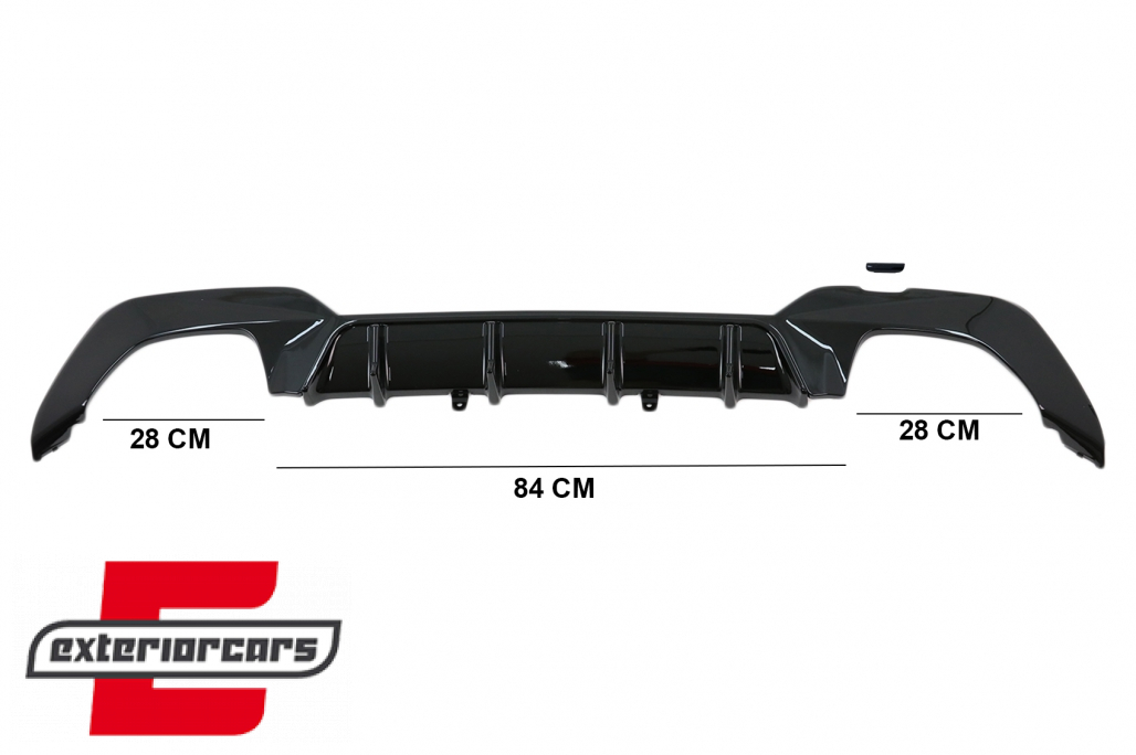 Difuzor zraka M340i dizajn (piano crna) / BMW serije 3 G20 G28 limuzina G21 karavan (2019-06.2022) - Slika 2
