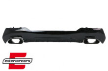 Difuzor zraka & nastavci auspuha M440i dizajn (crna) / BMW serije 4 G22 G23 M Sport (2020-)