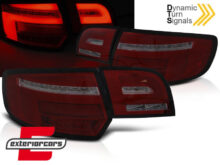 Full LED stražnja svjetla SEQ žmigavci (crvena/smoke) / AUDI A3 8P Sportback (2008-2012) 5 vrata