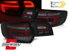 Full LED stražnja svjetla SEQ žmigavci (crna) / AUDI A3 8P Sportback (2008-2012) 5 vrata