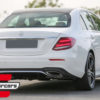 Difuzor zraka & nastavci auspuha E63 AMG dizajn (crna) / Mercedes E-klasa W213 S213 Standard (2016-2019) - Slika 11