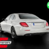 Difuzor zraka & nastavci auspuha E63 AMG dizajn (crna) / Mercedes E-klasa W213 S213 Standard (2016-2019) - Slika 12