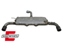 Ispušni sustav GTI dizajn (piano crna) / VW Golf 5 (2003-2007) Golf 6 (2008-2013)