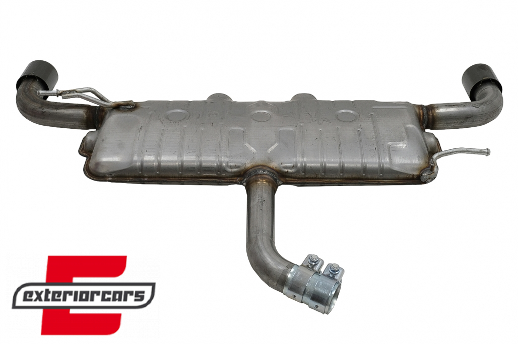 Ispušni sustav GTI dizajn (piano crna) / VW Golf 5 (2003-2007) Golf 6 (2008-2013) - Slika 2