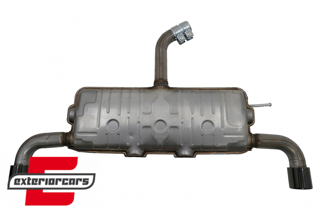 Ispušni sustav GTI dizajn (piano crna) / VW Golf 5 (2003-2007) Golf 6 (2008-2013) - Slika 3
