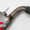 Ispušni sustav GTI dizajn (piano crna) / VW Golf 5 (2003-2007) Golf 6 (2008-2013) - Slika 4