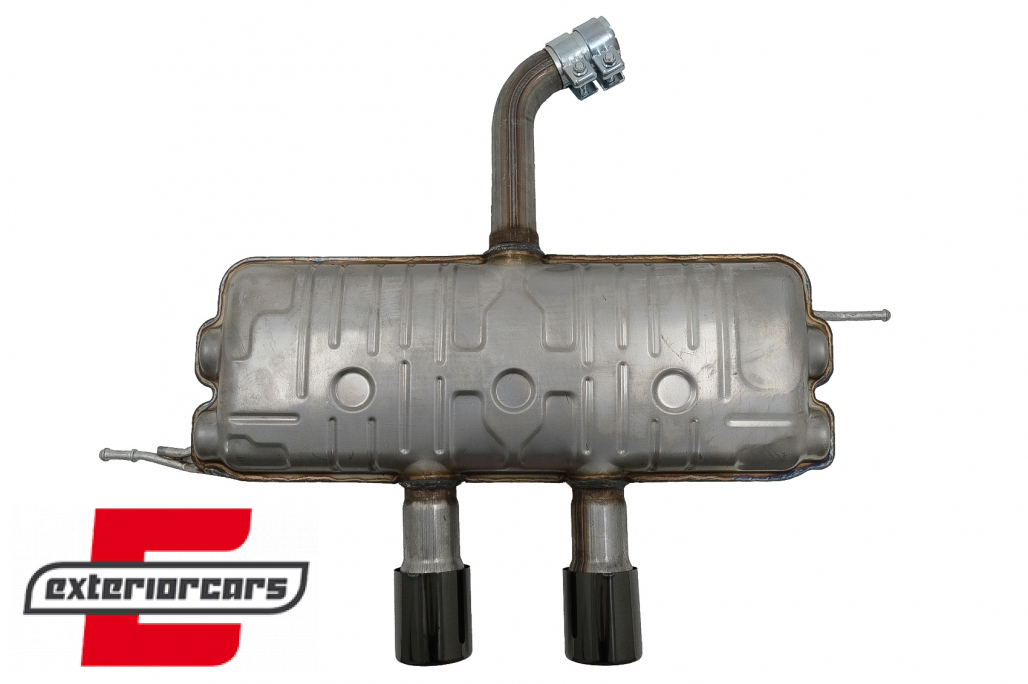 Kompletan ispušni sustav R32 R20 dizajn (piano crna) / VW Golf 5 R32 (2003-2007) Golf 6 R20 (2008-2013)