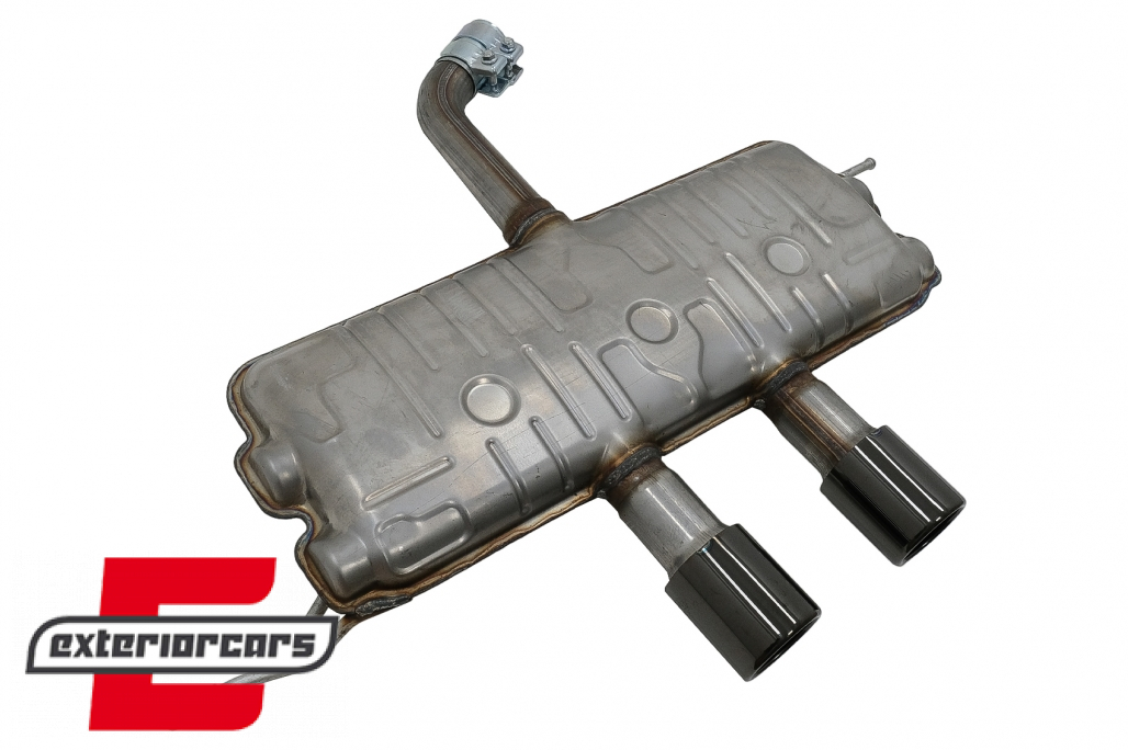 Kompletan ispušni sustav R32 R20 dizajn (piano crna) / VW Golf 5 R32 (2003-2007) Golf 6 R20 (2008-2013) - Slika 3