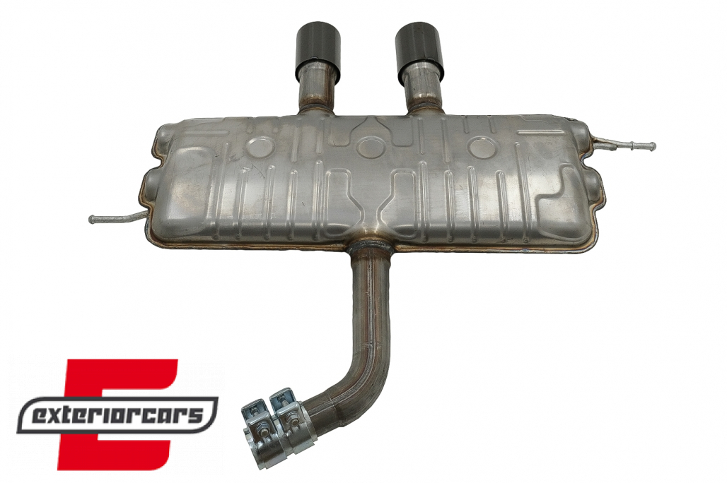 Kompletan ispušni sustav R32 R20 dizajn (piano crna) / VW Golf 5 R32 (2003-2007) Golf 6 R20 (2008-2013) - Slika 4