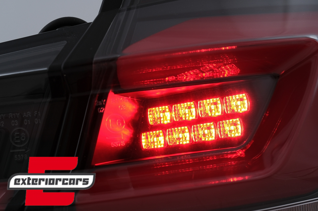 Full LED stražnja svjetla SEQ žmigavci (crna) / BMW serije 5 F10 (2010-2017) limuzina - Slika 11