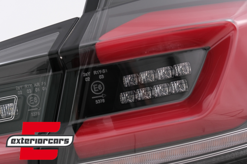 Full LED stražnja svjetla SEQ žmigavci (crna) / BMW serije 5 F10 (2010-2017) limuzina - Slika 4