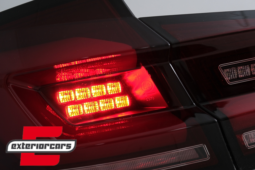Full LED stražnja svjetla SEQ žmigavci (crvena/smoke) / BMW serije 5 F10 (2010-2017) limuzina - Slika 11
