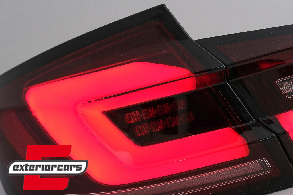Full LED stražnja svjetla SEQ žmigavci (crvena/smoke) / BMW serije 5 F10 (2010-2017) limuzina - Slika 19