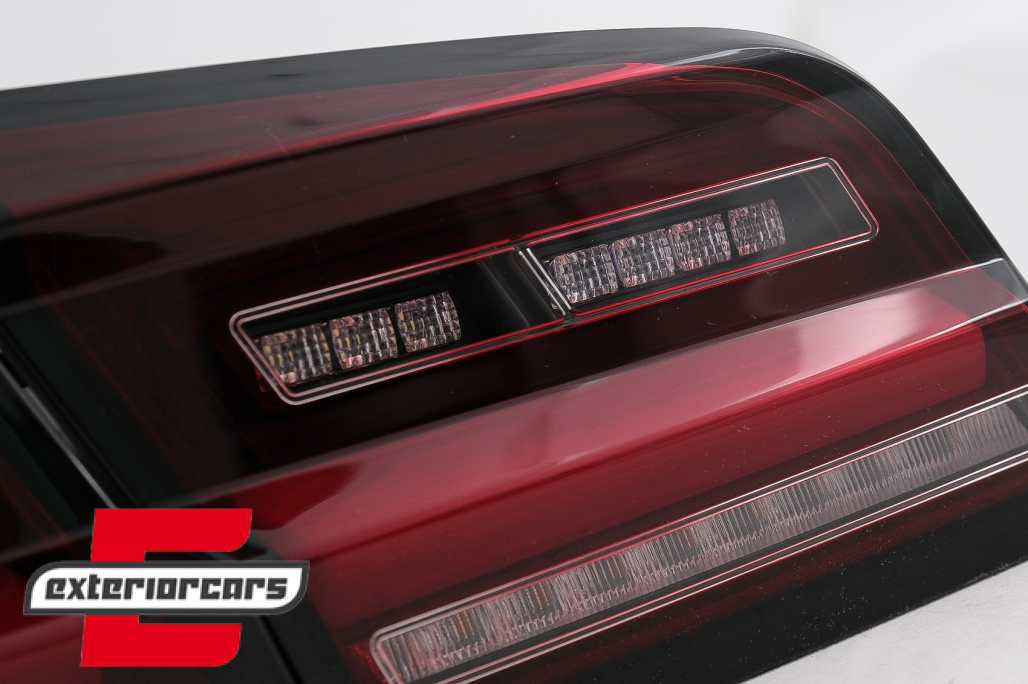 Full LED stražnja svjetla SEQ žmigavci (crvena/smoke) / BMW serije 5 F10 (2010-2017) limuzina - Slika 5