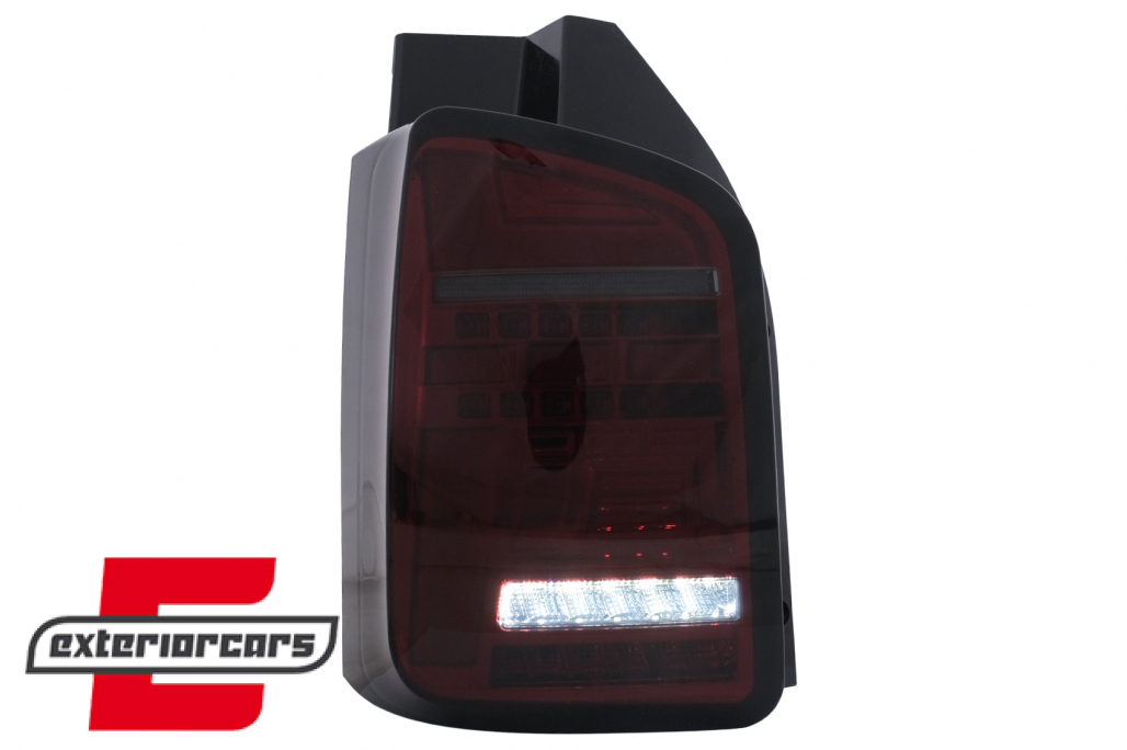 Full LED stražnja svjetla SEQ žmigavci (crvena/smoke) / Volkswagen T5.1 (2010-2015) - Slika 15