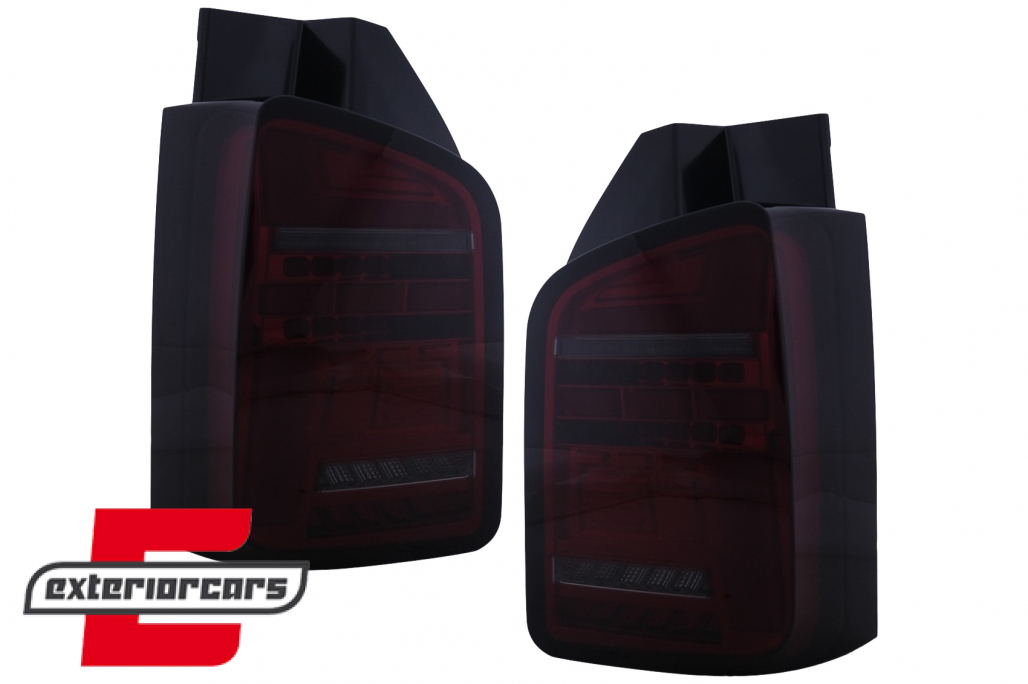 Full LED stražnja svjetla SEQ žmigavci (crvena/smoke) / Volkswagen T5.1 (2010-2015) - Slika 17