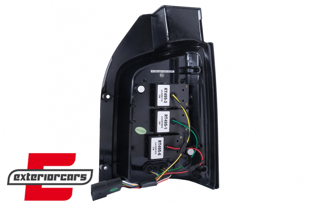 Full LED stražnja svjetla SEQ žmigavci (crvena/smoke) / Volkswagen T5.1 (2010-2015) - Slika 20